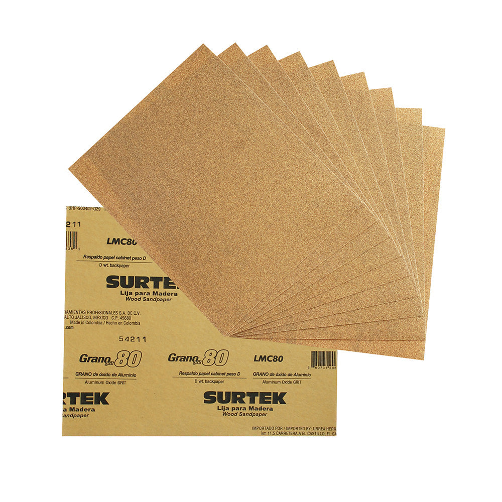 Surtek - Lija panel cab p/mad gno 80