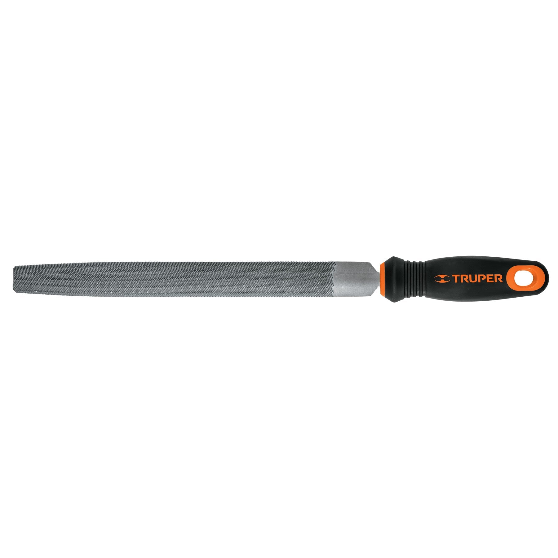 Lima media ca–a bastarda 10' mango doble inyeccion, TRUPER
