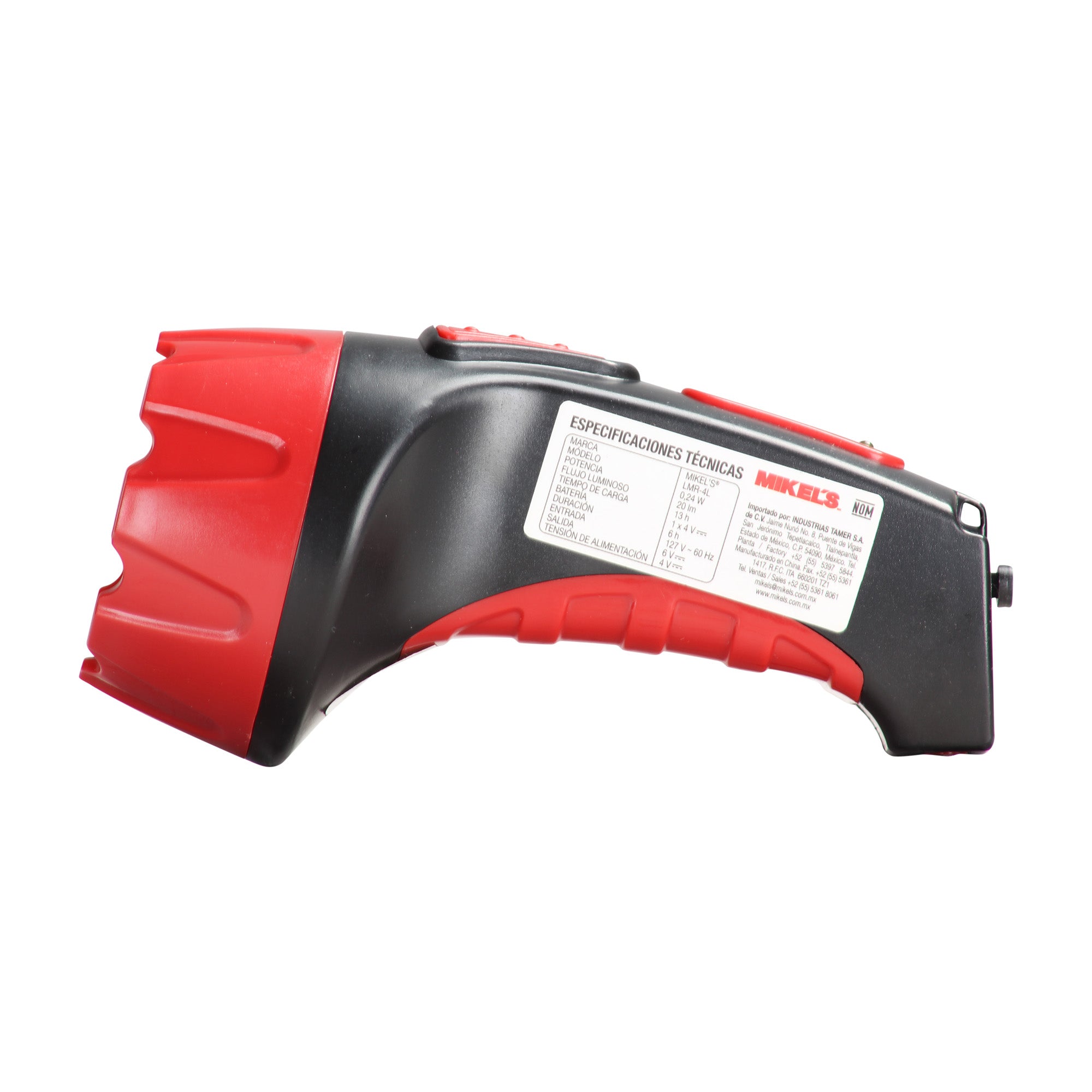 Lámpara 4 LEDS recargable