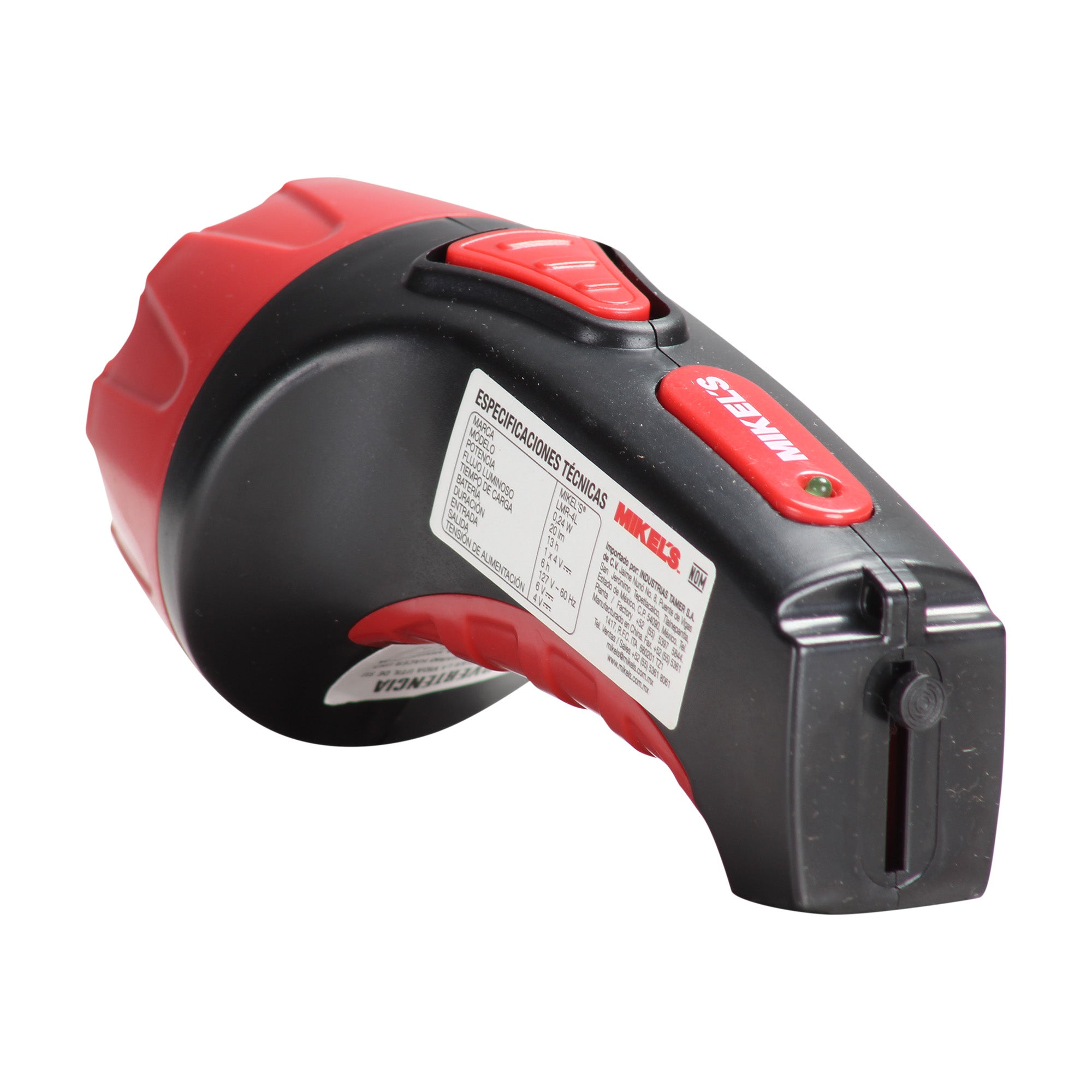 Lámpara 4 LEDS recargable