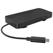 LENOVO - Base de Viaje Lenovo USB-C con Pantalla Dual (Hub Lenovo 7 en 1) Sin Adaptador AC