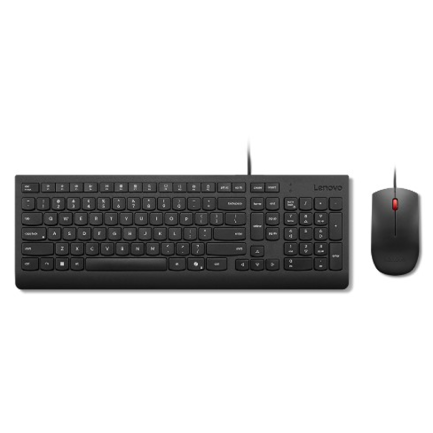 LENOVO - Kit de Teclado y Mouse Lenovo con Cable Lenovo Essential LA Spanish 171