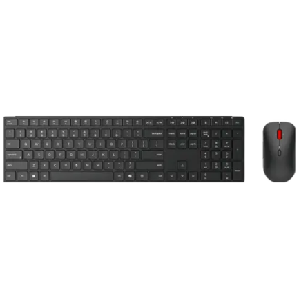 LENOVO - Kit de Teclado y Mouse Lenovo Inalámbrico Multi-Mode Pro Combo 6000-LA en Español