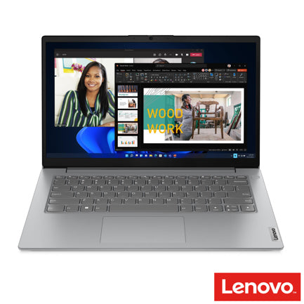 LENOVO - Laptop Lenovo V14 G4 AMN 14" FHD AMD Ryzen 3 7520U 16GB 512GB Radeon 610M W11 Home Español Iron Grey Wi-Fi 6