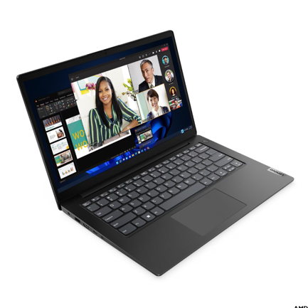 LENOVO - Laptop Lenovo V14 G4 AMN 14" FHD AMD Ryzen 3 7320U 16GB 512GB Radeon 610M W11 Home Español Iron Grey Wi-Fi 6