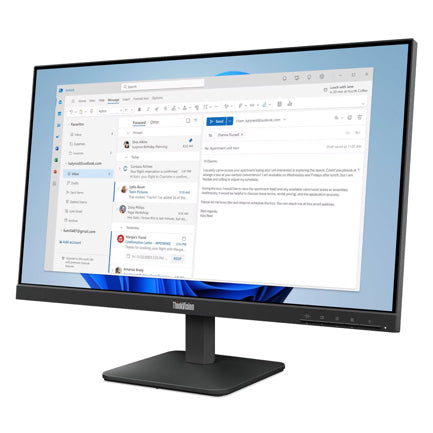LENOVO - Monitor Lenovo ThinkVision S24-4e 23.8" WLED 1920x1080 HDMI/VGA