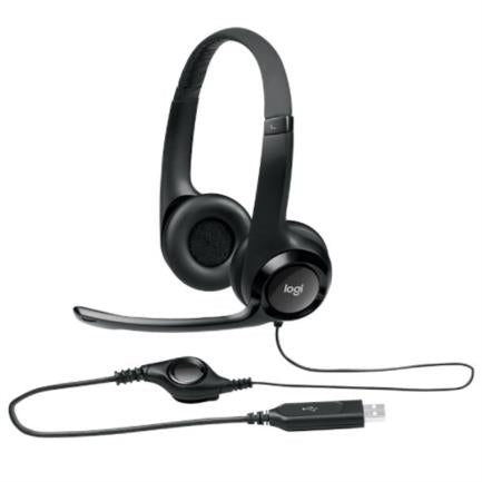 LOGITECH - Diadema Logitech H390 Micrófono USB Color Negro