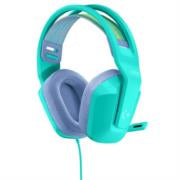 LOGITECH - Audífonos Logitech G335 Gaming Micrófono/Cable 3.5mm Color Menta