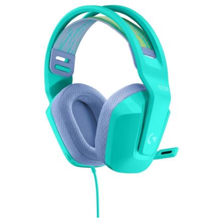 LOGITECH - Audífonos Logitech G335 Gaming Micrófono/Cable 3.5mm Color Menta
