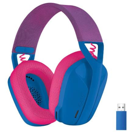 LOGITECH - Audífonos Logitech Gaming G435 Inalámbricos Micrófono Lightspeed Color Azul-Frambuesa