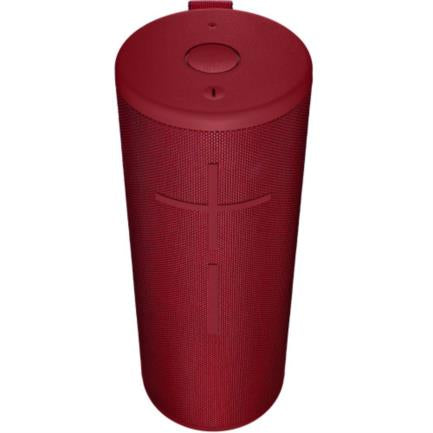 LOGITECH - Bocina Logitech Ultimate Ears Megaboom 3 Inalámbrica Sonido 360 Color Rojo Soleado