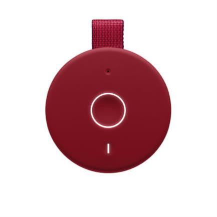LOGITECH - Bocina Logitech Ultimate Ears Megaboom 3 Inalámbrica Sonido 360 Color Rojo Soleado