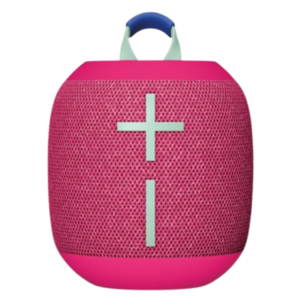LOGITECH - Bocina Logitech WONDERBOOM 4  Sonido de 360°  Capacidad Inalámbrica 40mtrs Color Rosa