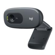 LOGITECH - Cámara Web Logitech C270 HD 720p Plug-Play Micrófono Integrado Color Negro