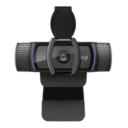 LOGITECH - Camara Web Logitech C920S Pro FHD 1080p con Tapa de Obturador
