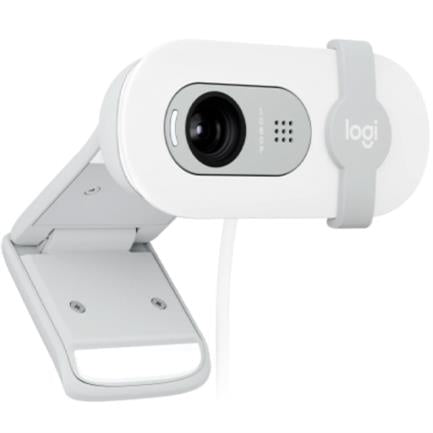 LOGITECH - Cámara Web Logitech Brio 100 RTL Full HD 1080p Micrófono Integrado Conectividad USB Color Blanco