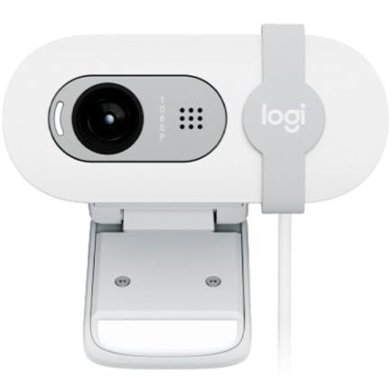 LOGITECH - Cámara Web Logitech Brio 100 RTL Full HD 1080p Micrófono Integrado Conectividad USB Color Blanco