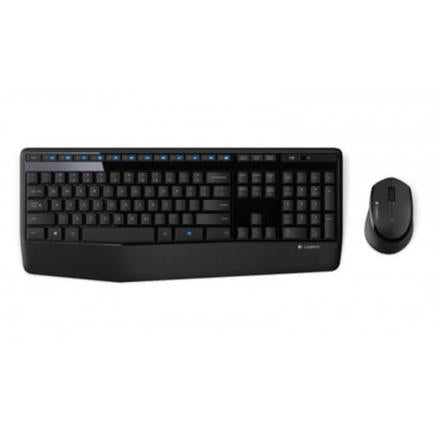 LOGITECH - Teclado y Mouse Logitech MK345 Inalámbrico 1000 dpi USB Color Negro