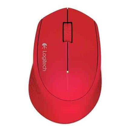 LOGITECH - Mouse Óptico Logitech M280 Inalámbrico Color Rojo