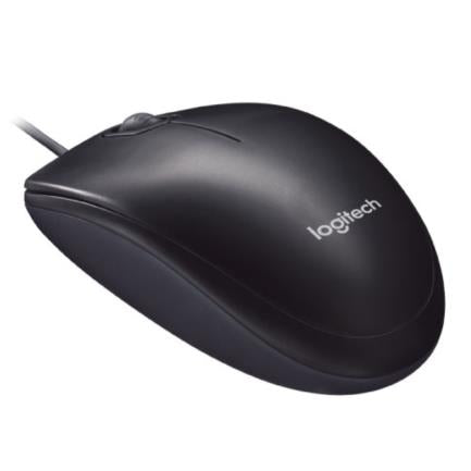 LOGITECH - Mouse Logitech M90 Alámbrico USB 1000 dpi Color Negro