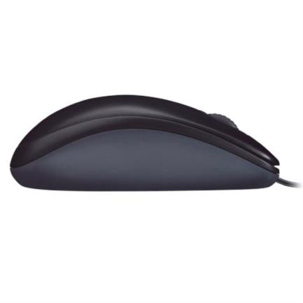 LOGITECH - Mouse Logitech M90 Alámbrico USB 1000 dpi Color Negro