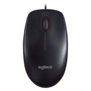 LOGITECH - Mouse Logitech M90 Alámbrico USB 1000 dpi Color Negro