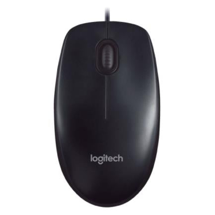 LOGITECH - Mouse Logitech M90 Alámbrico USB 1000 dpi Color Negro