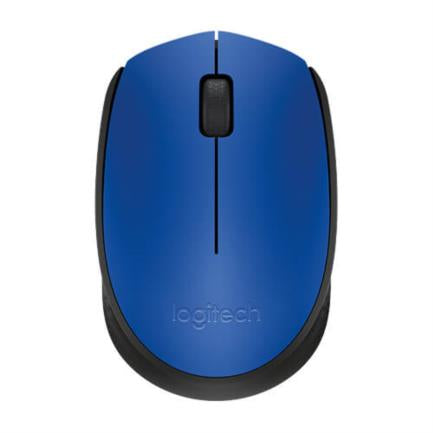 LOGITECH - Mouse Logitech M170 Inalámbrico Plug and Play USB Color Azul