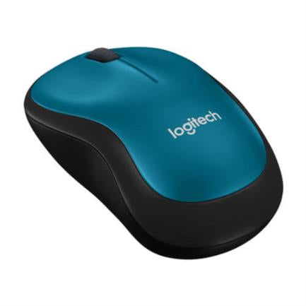 LOGITECH - Mouse Logitech M185 Inalámbrico 1000 dpi Plug and Play Color Azul