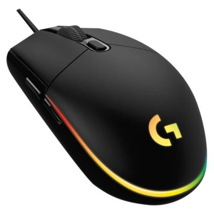 LOGITECH - Mouse Logitech G203 Lightsync Gaming 8000 dpi RGB Color Negro