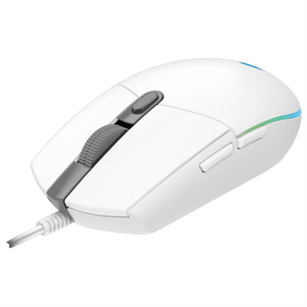 LOGITECH - Mouse Logitech G203 Lightsync Gaming 8000 dpi RGB Color Blanco