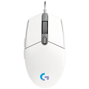 LOGITECH - Mouse Logitech G203 Lightsync Gaming 8000 dpi RGB Color Blanco