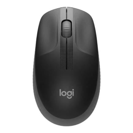 LOGITECH - Mouse Logitech M190 Full Size Inalámbrico 1000 dpi USB Color Gris