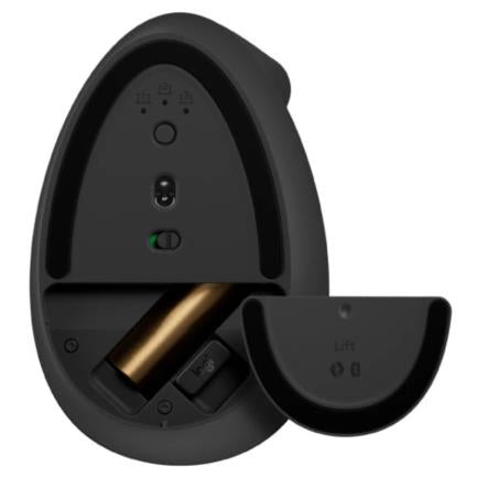 LOGITECH - Mouse Logitech Lift Ergonómico Vertical 1000dpi Color Grafito