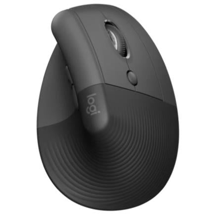 LOGITECH - Mouse Logitech Lift Ergonómico Vertical 1000dpi Color Grafito