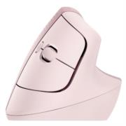 LOGITECH - Mouse Logitech Lift Ergonómico Vertical 1000dpi Color Rosa