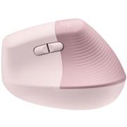 LOGITECH - Mouse Logitech Lift Ergonómico Vertical 1000dpi Color Rosa