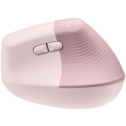 LOGITECH - Mouse Logitech Lift Ergonómico Vertical 1000dpi Color Rosa