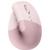 LOGITECH - Mouse Logitech Lift Ergonómico Vertical 1000dpi Color Rosa