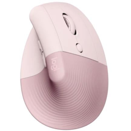 LOGITECH - Mouse Logitech Lift Ergonómico Vertical 1000dpi Color Rosa