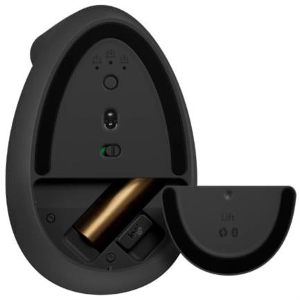 LOGITECH - Mouse Logitech Lift Left Ergonómico Vertical 1000dpi Color Grafito