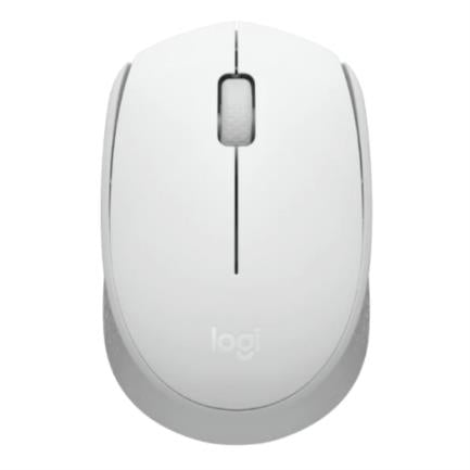 LOGITECH - Mouse Logitech M170 Inalámbrico Simplicidad de Plug-Play 1000dpi Color Blanco Crudo