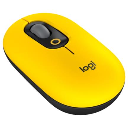 LOGITECH - Mouse Logitech Pop Inalámbrico con Función Emojis Personalizable 1000dpi Color Blast