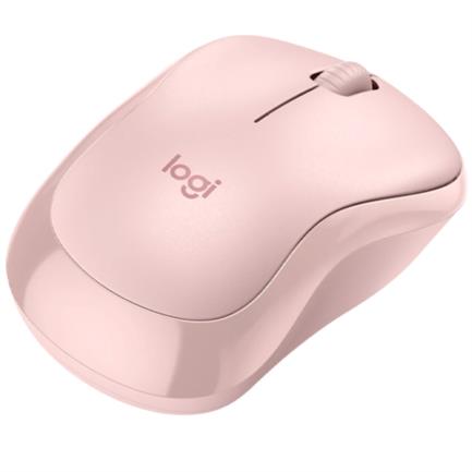 LOGITECH - Mouse Logitech M240 Óptico Inalámbrico Click Silencioso Bluetooth USB 100dpi Color Rosa