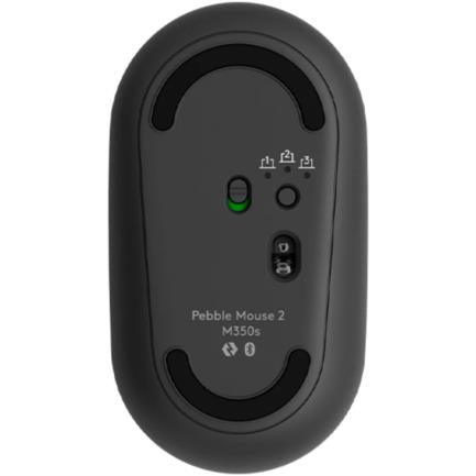 LOGITECH - Mouse Logitech Pebble 2 M350s Inalámbrico Bluetooth 4000dpi Color Grafito