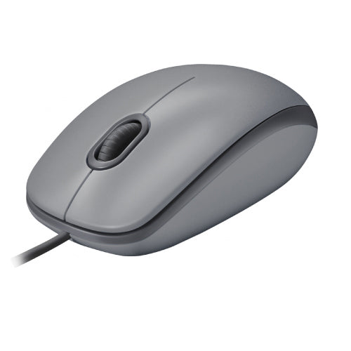 LOGITECH - Mouse Logitech Alambrico M110 Silent Gray