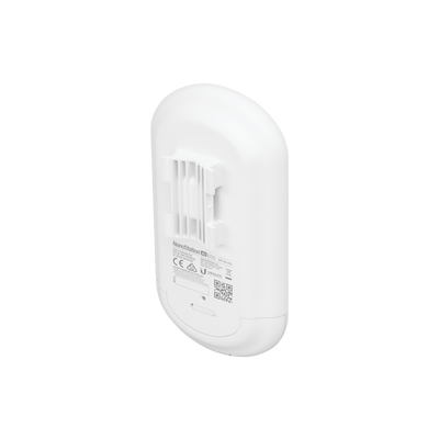UBIQUITI - NanoStation airMAX Loco5AC CPE hasta 450 Mbps, 5 GHz (5150 - 5875 MHz), con antena integrada de 13 dBi, no incluye adaptador PoE