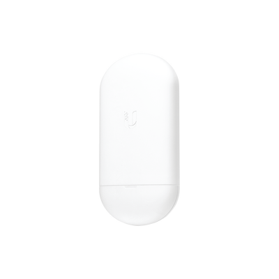 UBIQUITI - NanoStation airMAX Loco5AC CPE hasta 450 Mbps, 5 GHz (5150 - 5875 MHz), con antena integrada de 13 dBi, no incluye adaptador PoE