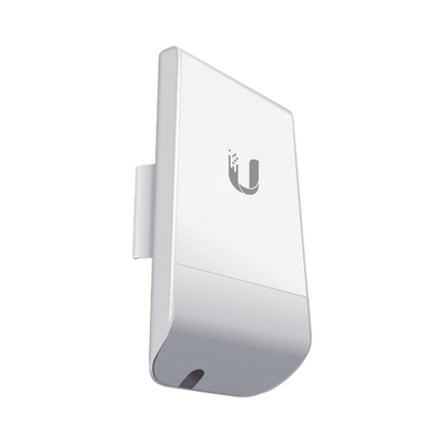 UBIQUITI - NanoStation airMAX locoM5 CPE,  hasta 150 Mbps, frecuencia 5 GHz (5170-5875 MHz) con antena integrada de 13 dBi