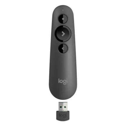 LOGITECH - Presentador Logitech R500S Láser Remoto Inalámbrico Color Negro